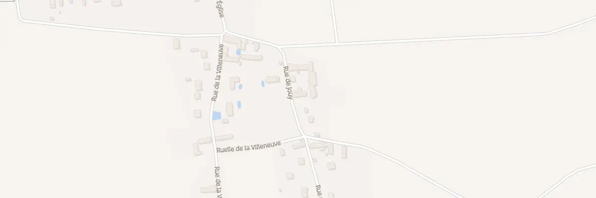 Plan du 17 Rue de Jouy à Villebéon