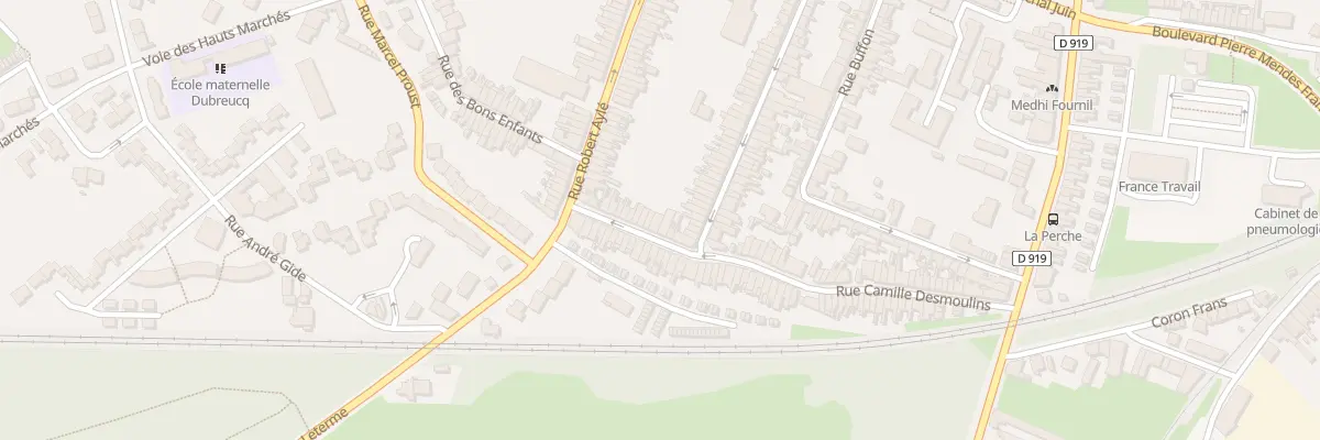 Plan du 256 Rue Camille Desmoulins à Hénin-Beaumont