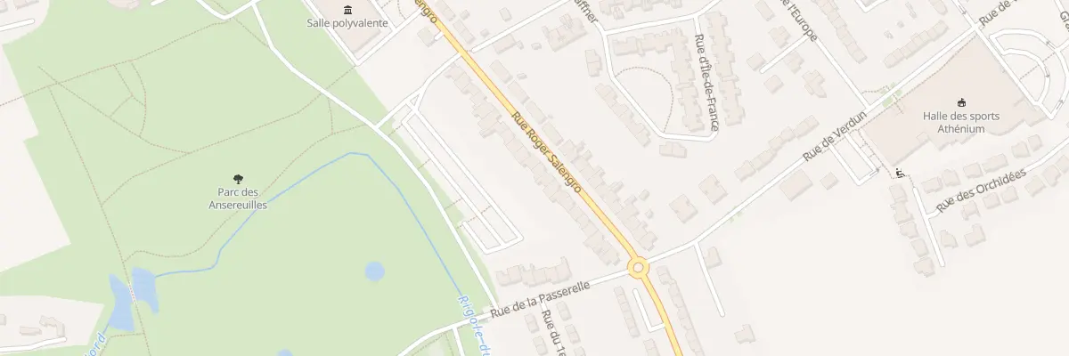 Plan du 60 Rue Roger Salengro à Wavrin