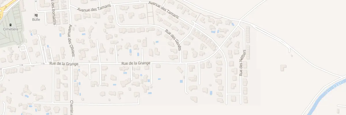 Plan du 60 Rue de la Grange à Bompas