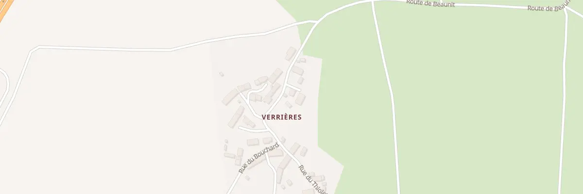 Plan du 5761 Verrieres à Charbonnières-les-Varennes
