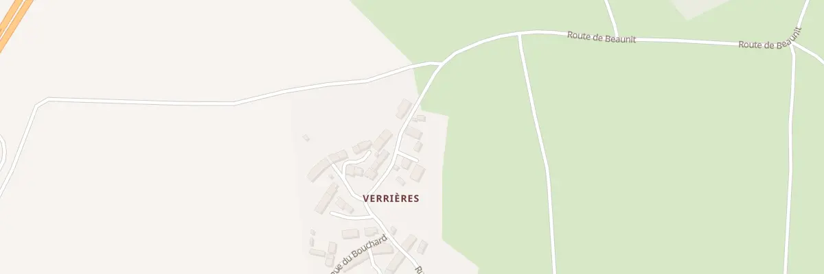 Plan du 5245 Verrieres à Charbonnières-les-Varennes