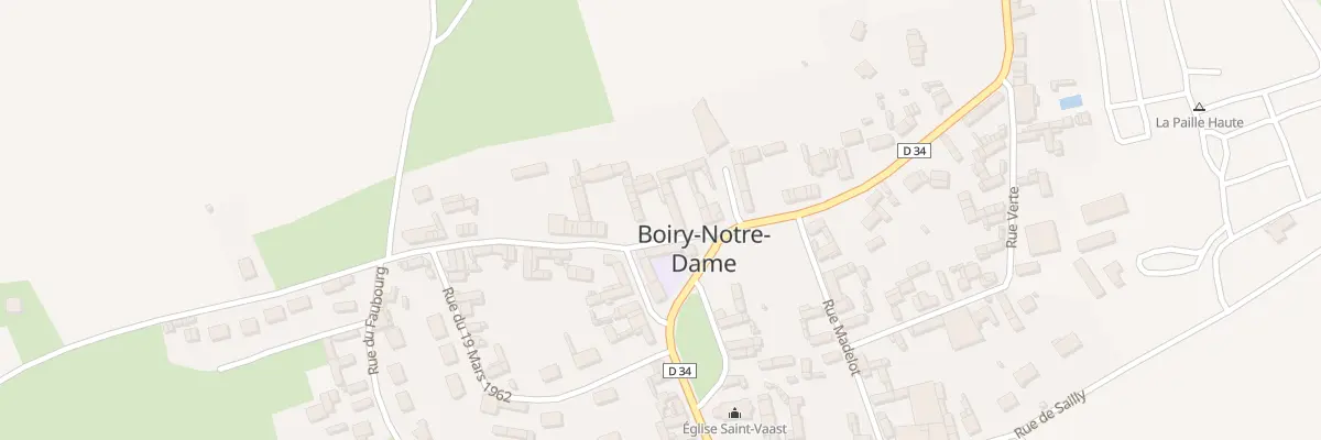 Plan du 4 Rte d’Arras à Boiry-Notre-Dame