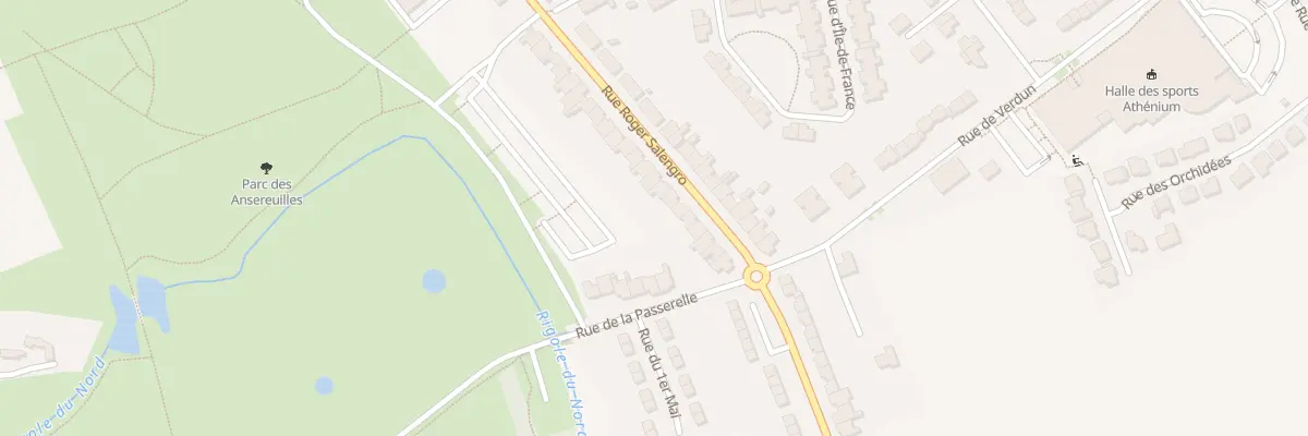 Plan du 68 Rue Roger Salengro à Wavrin