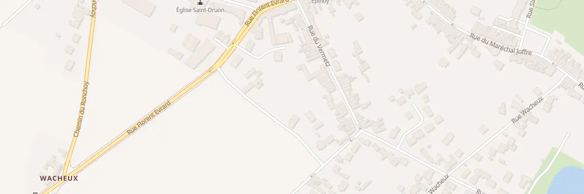Plan du 34 Rue du Vermetz à Carvin