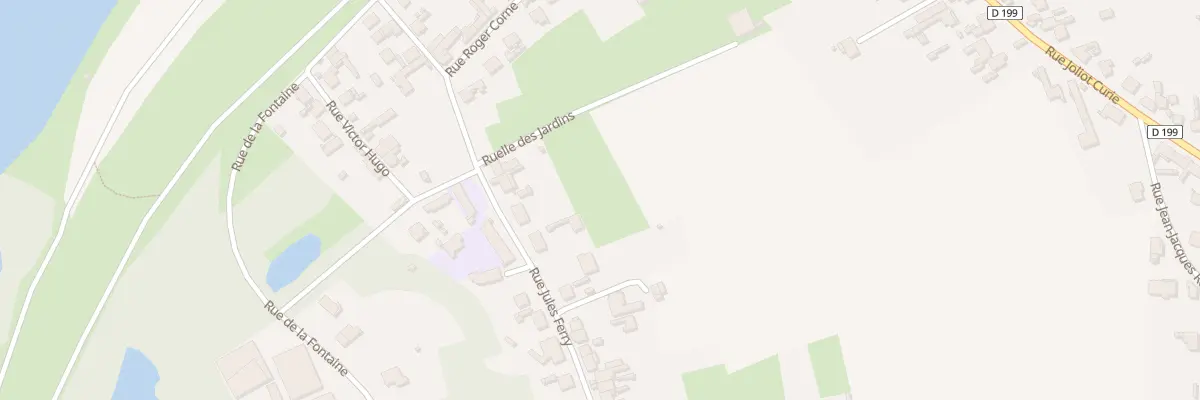 Plan du 9 Rue Jules Ferry à Doingt