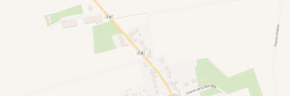 Plan du 1B Rue de Lens à Izel-lès-Équerchin