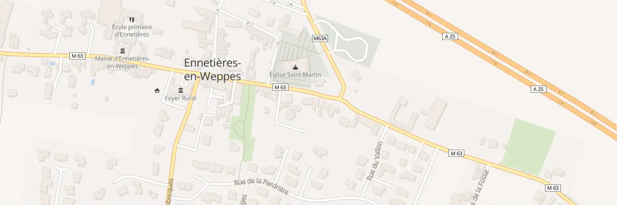 Plan du 17B Rue du Bourg à Ennetières-en-Weppes