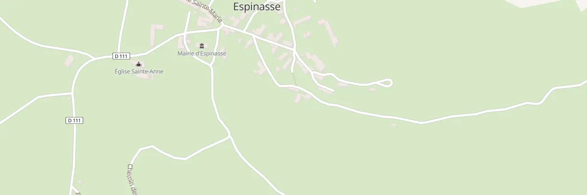 Plan du 5018 Le Bourg à Espinasse