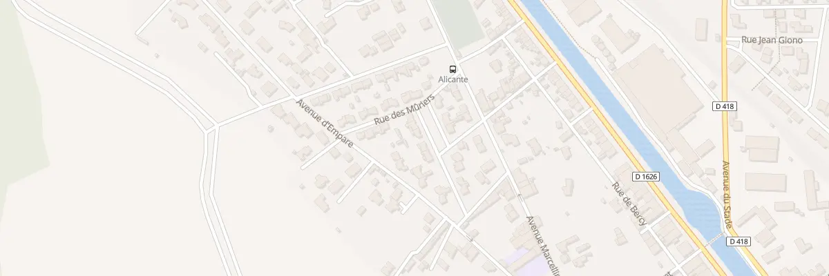Plan du 22 Rue du Grenache à Sallèles-d’Aude