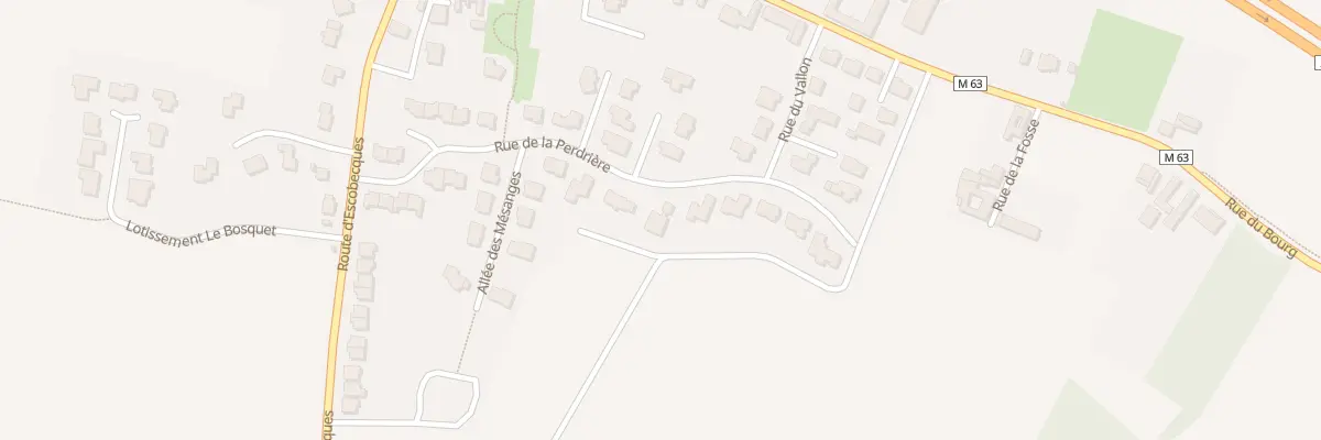 Plan du 5 Rue de la Perdrière à Ennetières-en-Weppes