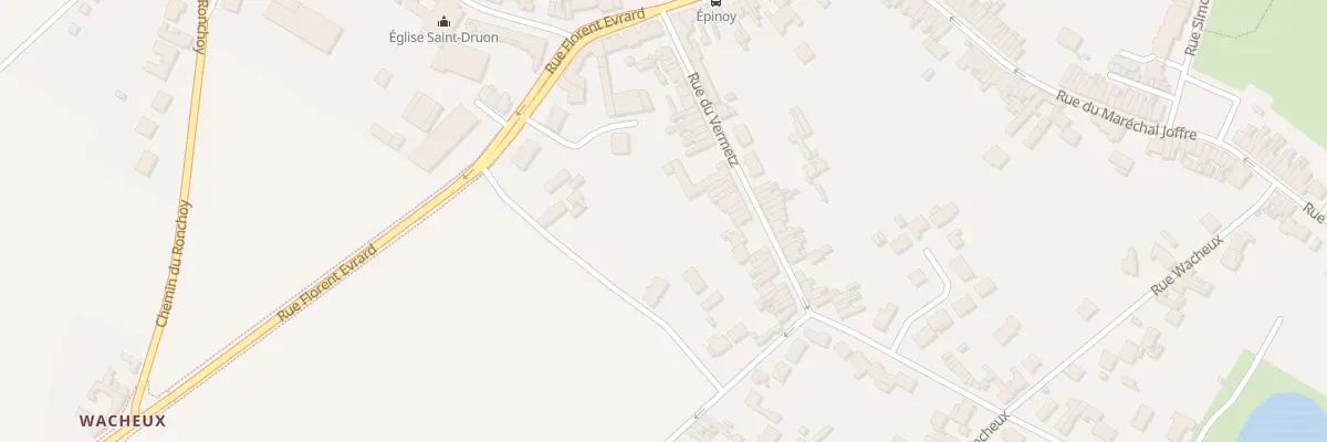 Plan du 32 Rue du Vermetz à Carvin