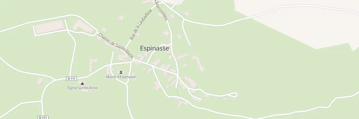 Plan du 5036 Le Bourg à Espinasse