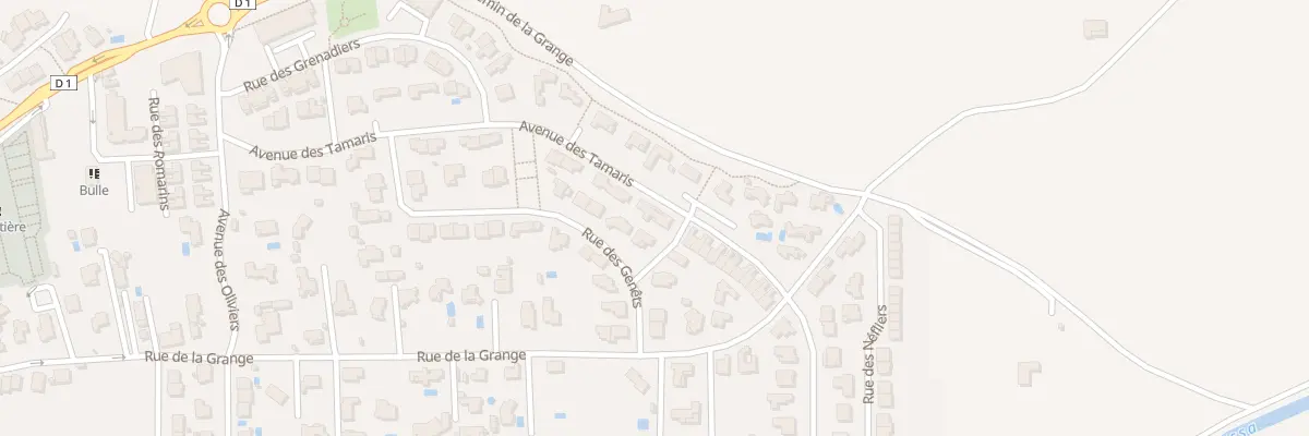 Plan du 32 Av des Tamaris à Bompas