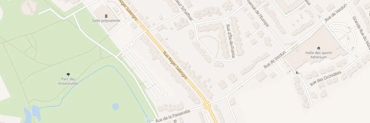 Plan du 113 Rue Roger Salengro à Wavrin