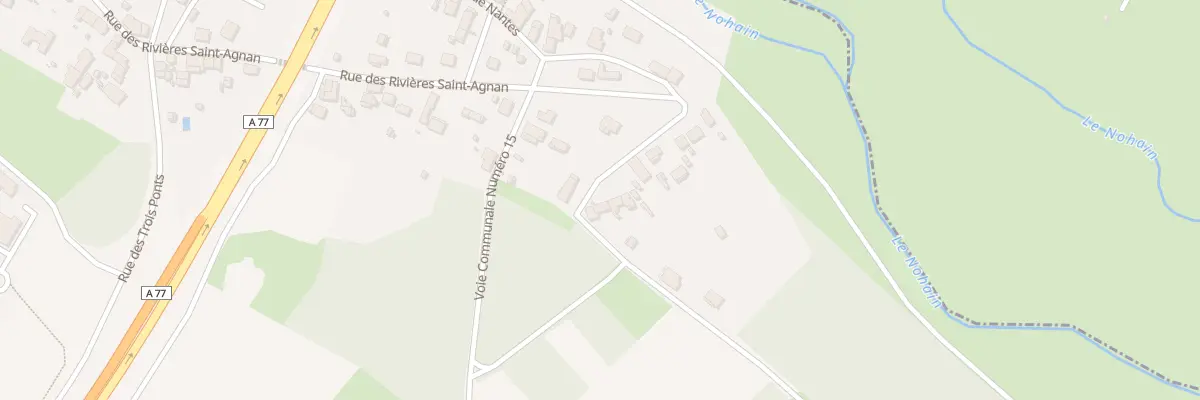 Plan du 123 Rue Rivieres Saint Agnan à Cosne-Cours-sur-Loire