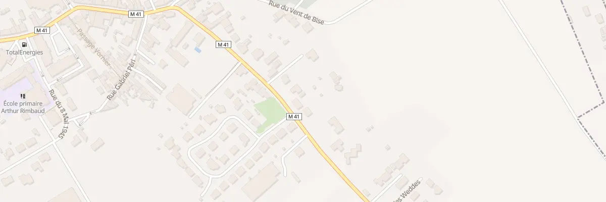 Plan du 25 Rue de Carnin à Annœullin