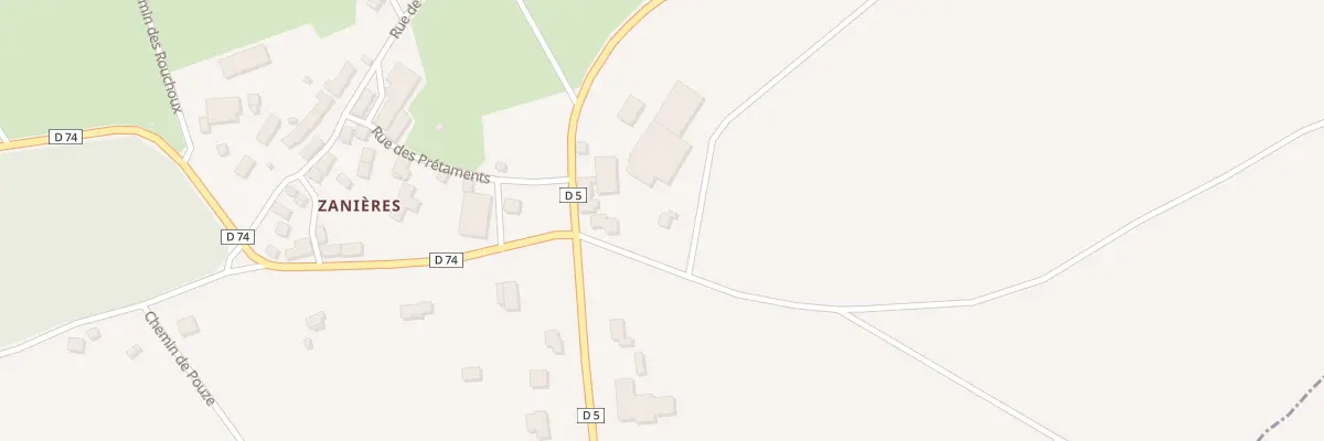 Plan du 5128 Zanieres à Saulzet-le-Froid