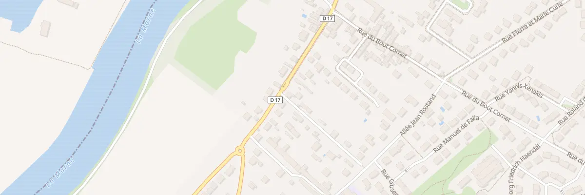 Plan du 87 Rue de Fublaines à Trilport