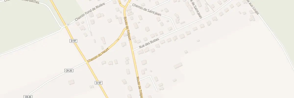 Plan du 11 Rue des Buttes à Germigny-l’Évêque