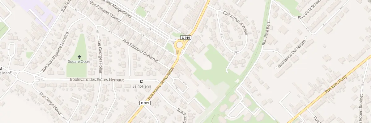 Plan du 675 Rue Pierre Brossolette à Hénin-Beaumont