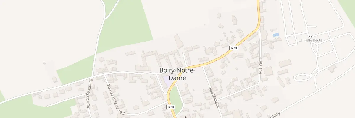 Plan du 1 Rte d’Hamblain à Boiry-Notre-Dame