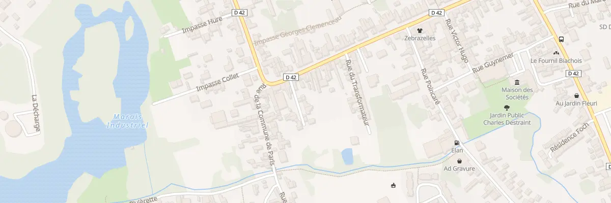 Plan du 64 Rue Georges Clemenceau à Biache-Saint-Vaast