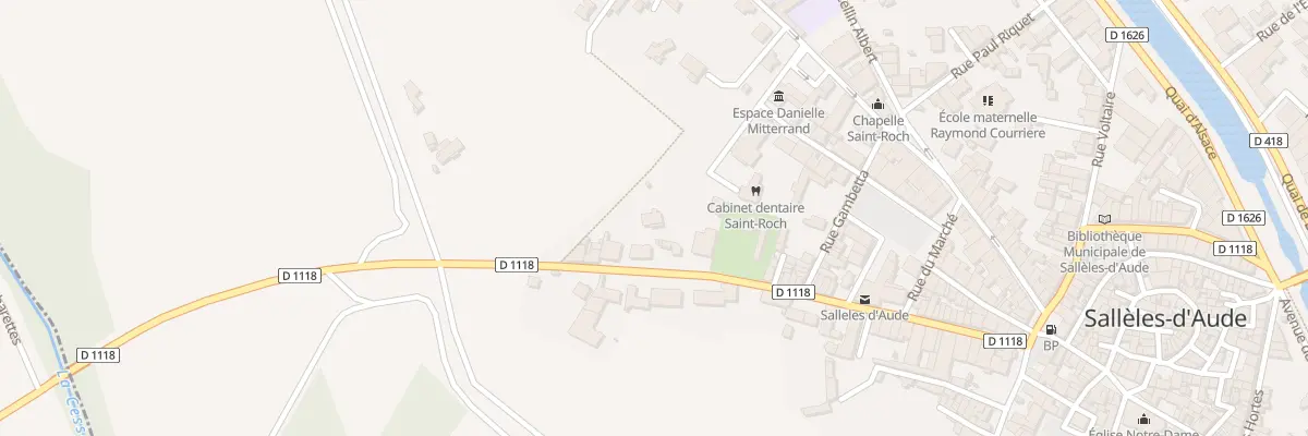 Plan du 44 Av René Iché à Sallèles-d’Aude
