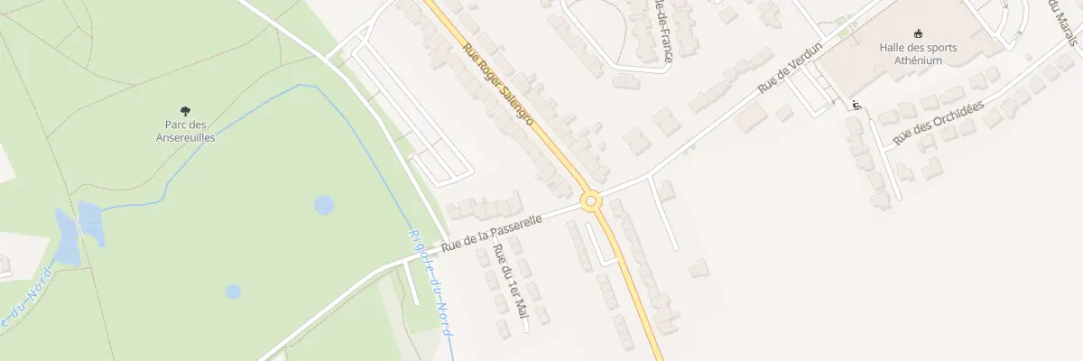 Plan du 76 Rue Roger Salengro à Wavrin