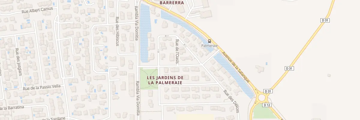 Plan du 3 Rue de l’Oasis à Bompas