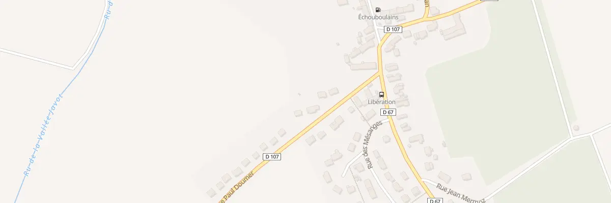 Plan du 4 Rue Paul Doumer à Échouboulains