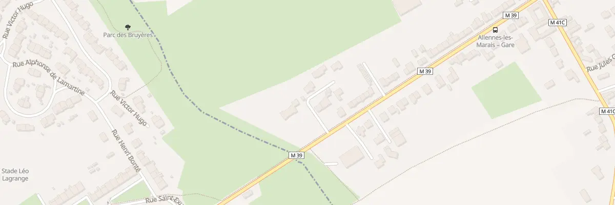 Plan du 139 Rue du Général De Gaulle à Allennes-les-Marais