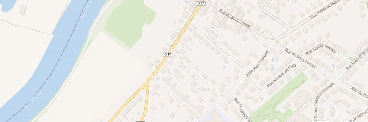 Plan du 89B Rue de Fublaines à Trilport