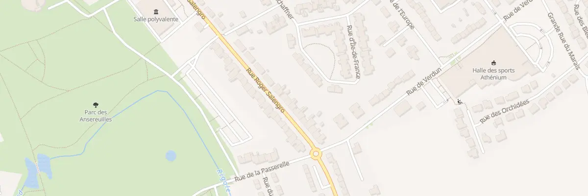 Plan du 119 Rue Roger Salengro à Wavrin