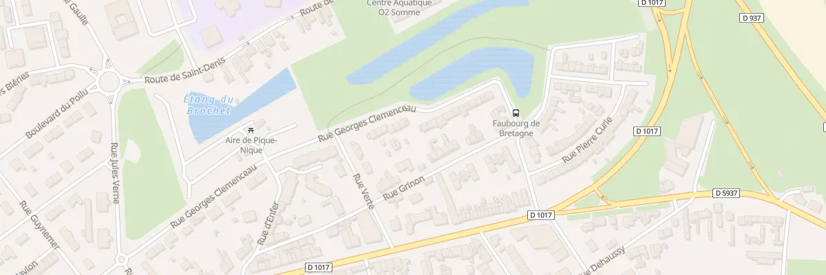 Plan du 112 Rue Georges Clémenceau à Péronne