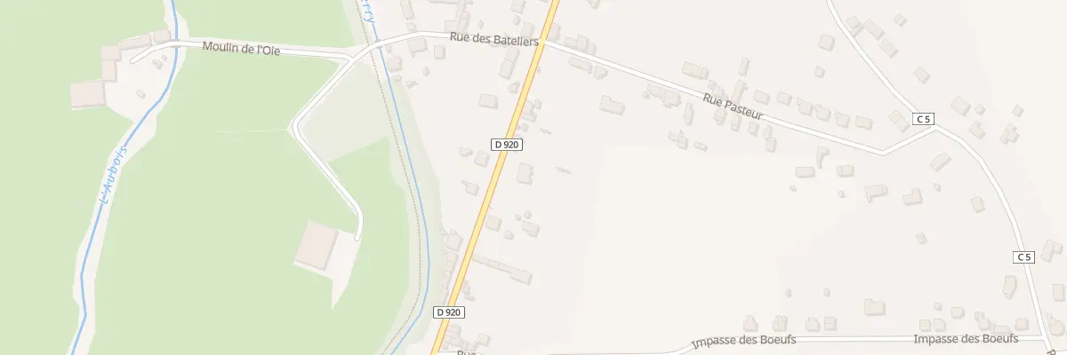 Plan du 50 Rue Jean Jaurès à La Guerche-sur-l’Aubois