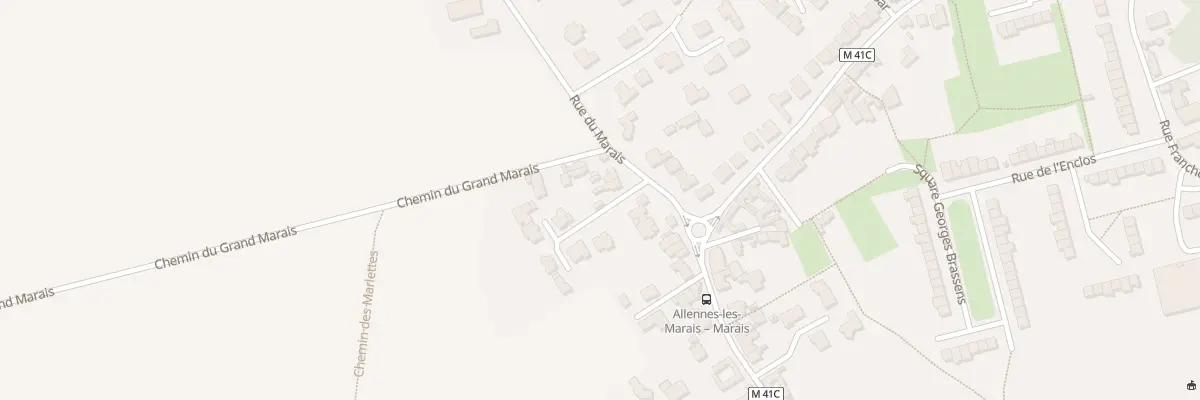 Plan du 87 Rue du Marais à Allennes-les-Marais