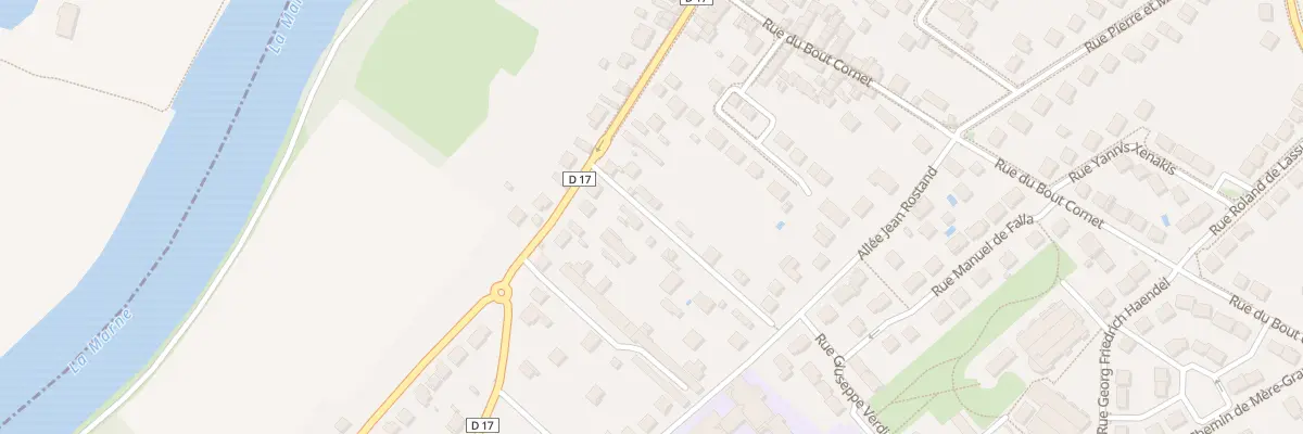 Plan du 89T Rue de Fublaines à Trilport