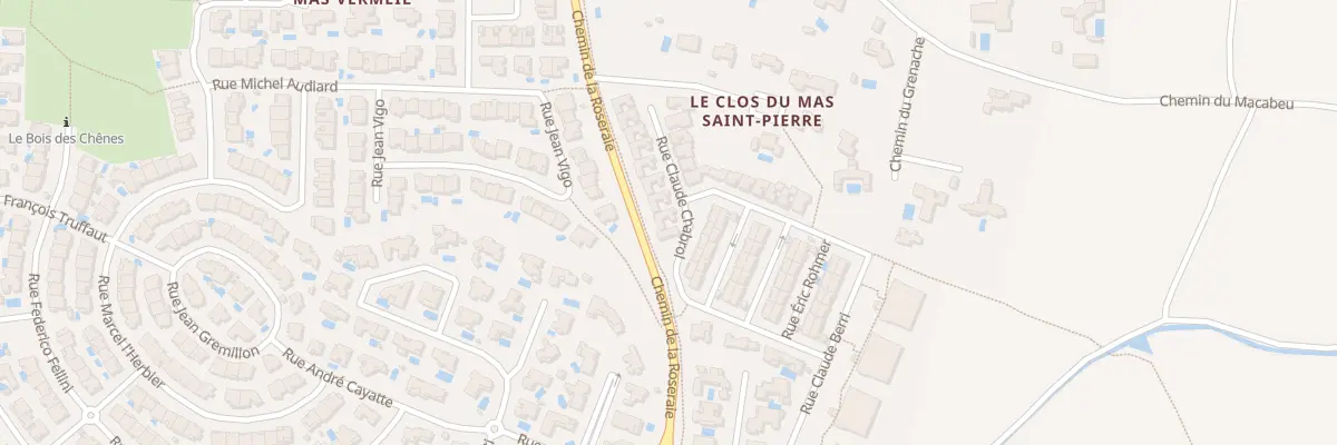 Plan du 13 Rue Claude Chabrol à Perpignan