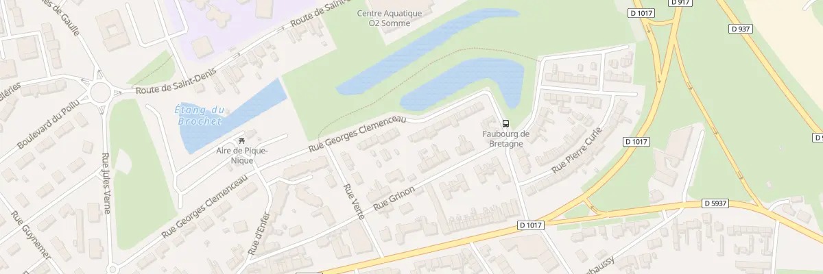 Plan du 114 Rue Georges Clémenceau à Péronne