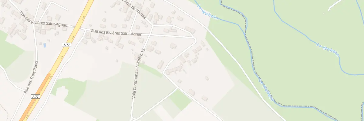 Plan du 117 Rue Rivieres Saint Agnan à Cosne-Cours-sur-Loire