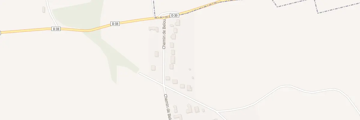 Plan du 30 Che de Bélou à Boutigny