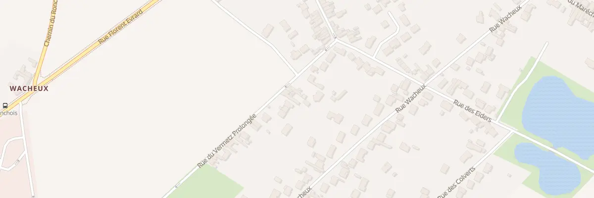 Plan du 109 Rue du Vermetz Prolongée à Carvin