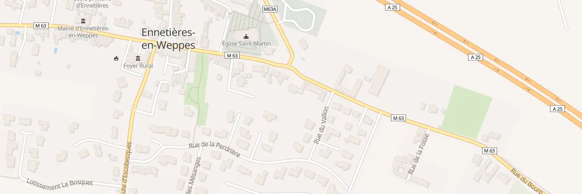 Plan du 11 Rue du Bourg à Ennetières-en-Weppes