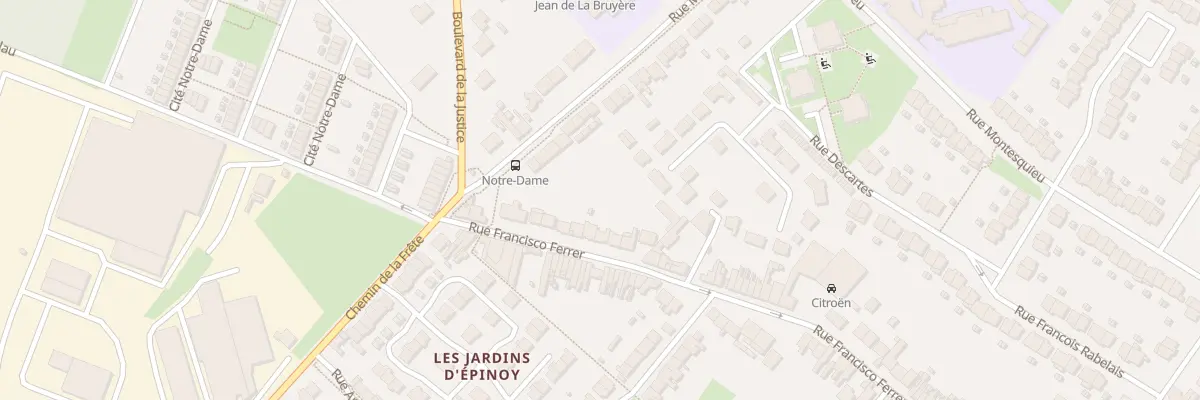 Plan du 568 Rue Francisco Ferrer à Carvin