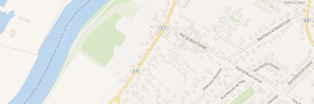 Plan du 75 Rue de Fublaines à Trilport