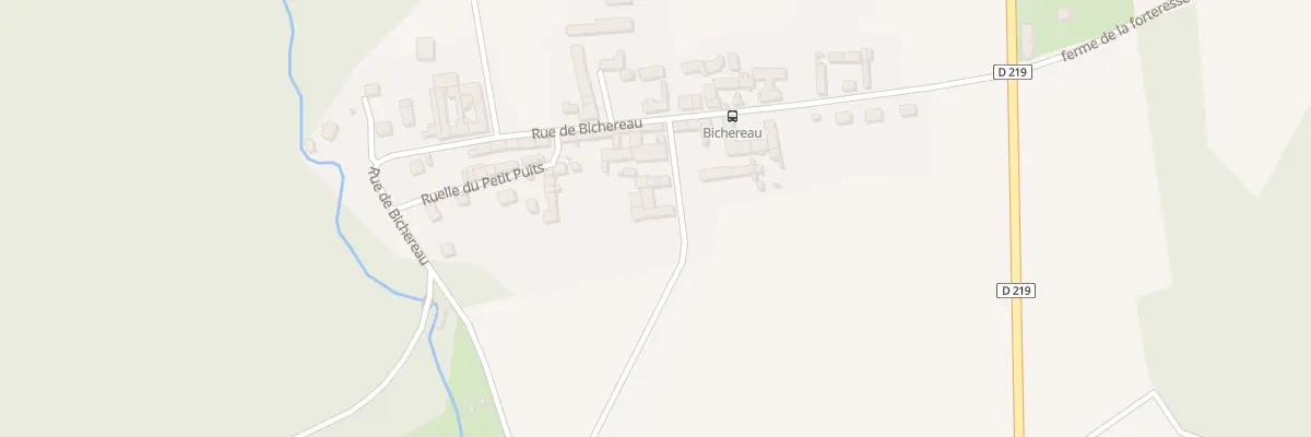 Plan du 9 Rue du Pont de la Messe à Thoury-Férottes