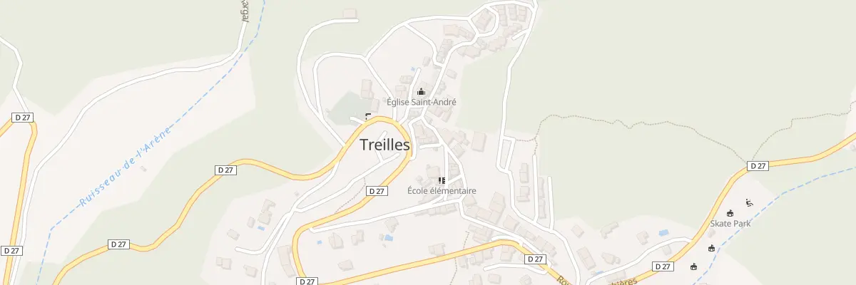 Plan du 6 Rue Ancienne Forge à Treilles