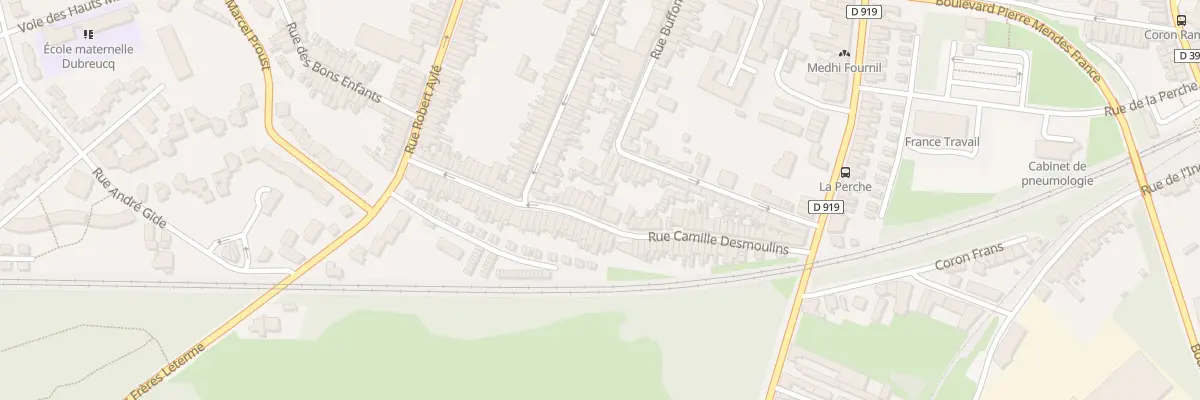Plan du 166 Rue Camille Desmoulins à Hénin-Beaumont