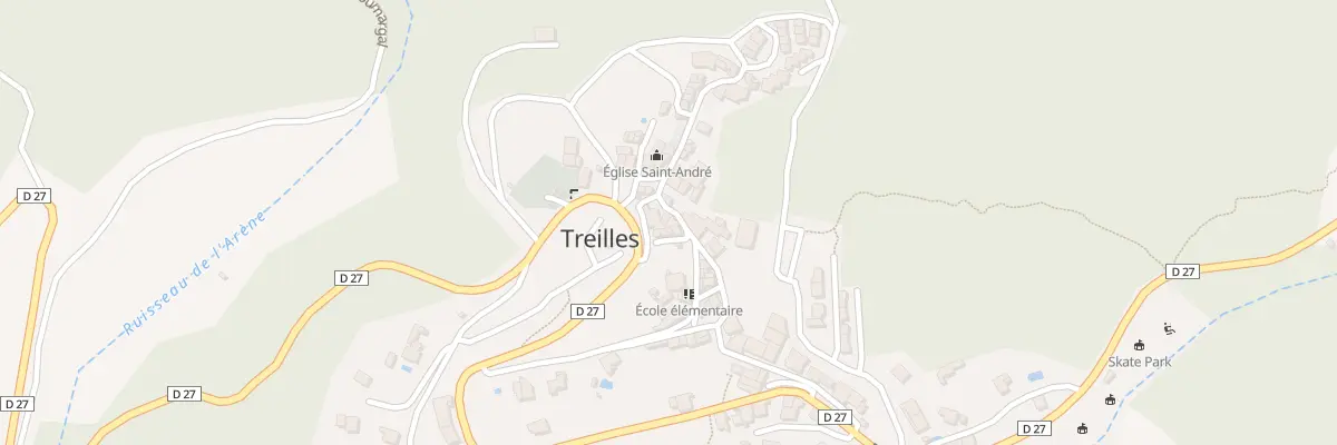 Plan du 13 Rue Saint André à Treilles